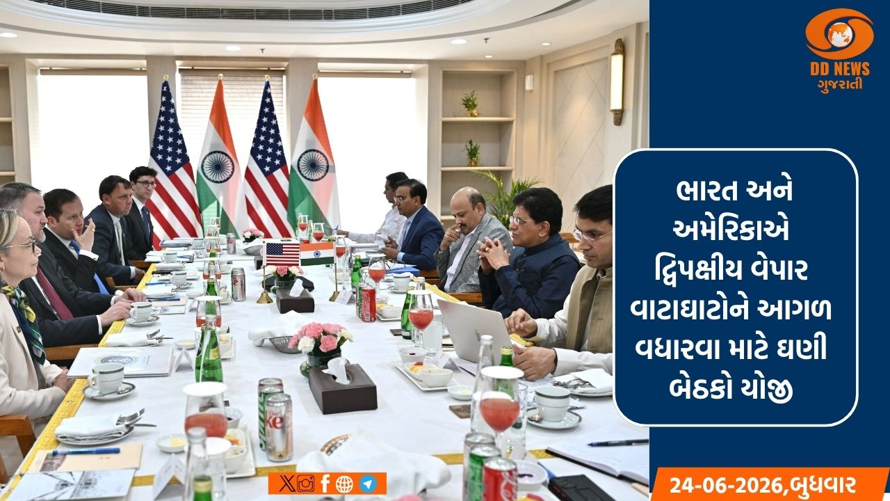 ભારત અને અમેરિકાએ દ્વિપક્ષીય વેપાર વાટાઘાટોને આગળ વધારવા માટે ઘણી બેઠકો યોજી