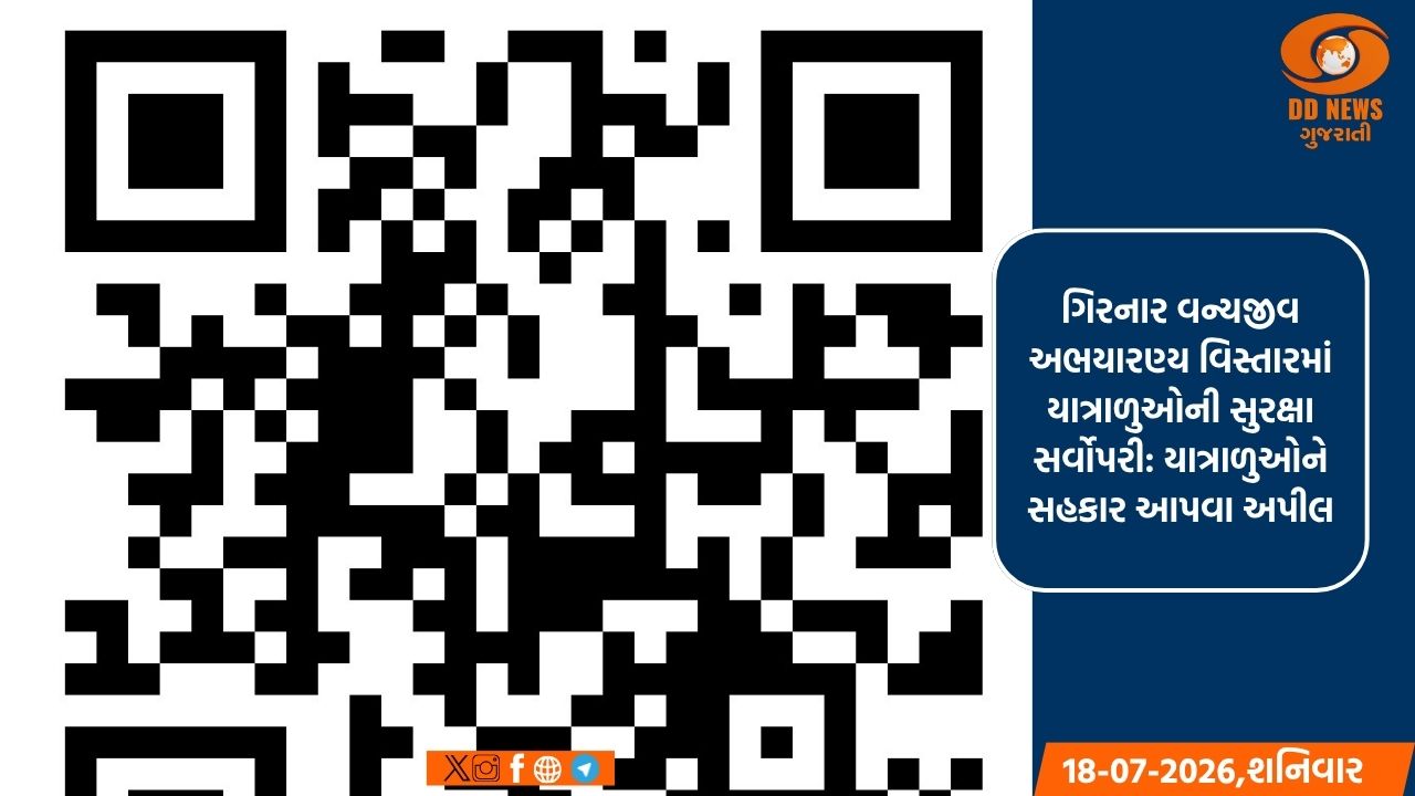 ગિરનાર યાત્રાળુઓની સુરક્ષા માટે ‘IN/OUT રજીસ્ટ્રેશન સિસ્ટમ’ અમલી: આજથી પ્રાયોગિક શરૂઆત