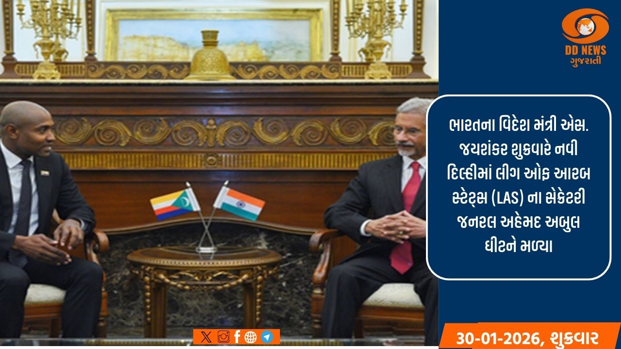 ભારત-આરબ સંવાદને મજબૂત બનાવવો: એસ. જયશંકર આરબ લીગના વડાને મળ્યા, કોમોરોસ સાથે પણ કરી વાત 