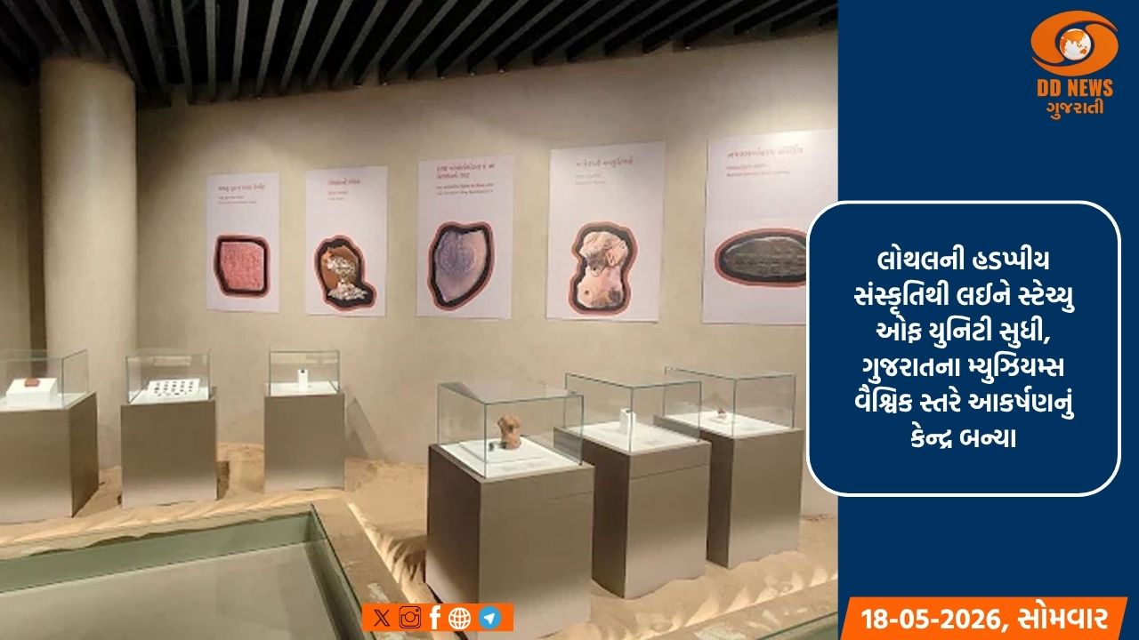પ્રધાનમંત્રી મોદીના ‘વિકાસ ભી, વિરાસત ભી’ના વિઝનને વિશિષ્ટ મ્યૂઝિયમોના નિર્માણ થકી સાકાર કરતું ગુજરાત