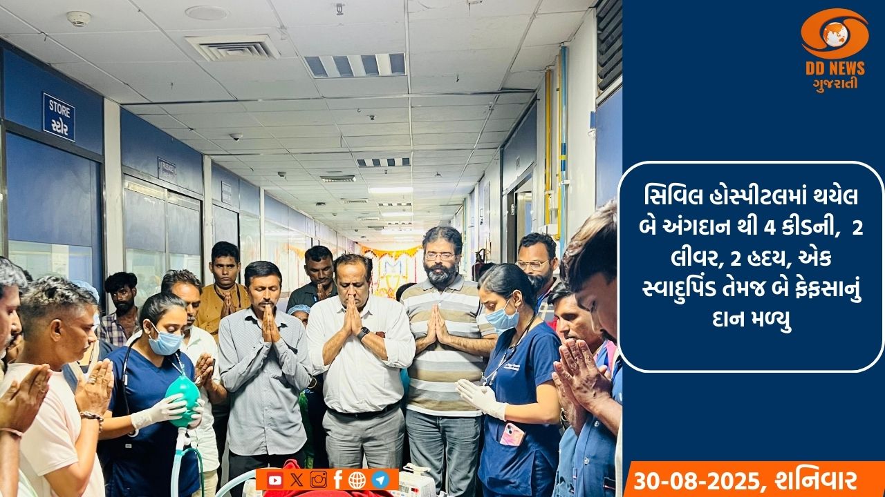 સિવિલના તબીબોની 11કલાકની અથાક મહેનતે આપ્યું 11 પીડિતોને નવજીવન