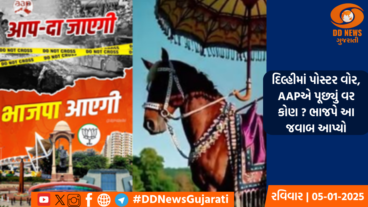 દિલ્હીમાં પોસ્ટર વોર, AAPએ પૂછ્યું વર કોણ ? ભાજપે આ જવાબ આપ્યો