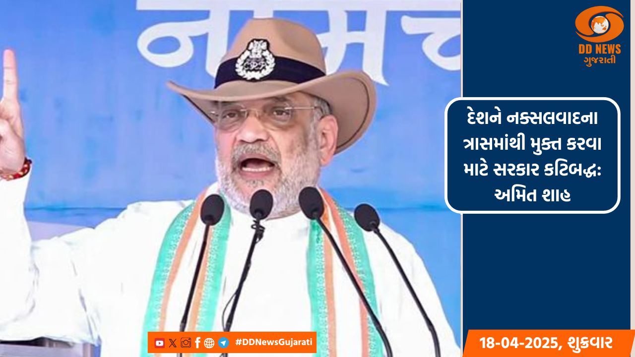 ગાંધીનગર લોકસભા બેઠકના ભાજપ ઉમેદવાર અમિત શાહનું અમદાવાદમાં શક્તિ પ્રદર્શન 
