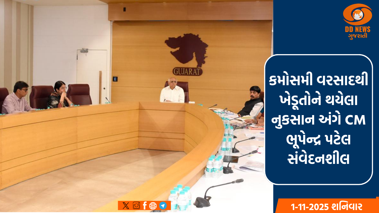 કમોસમી વરસાદથી ખેડૂતોને થયેલા નુકસાન અંગે સીએમ ભૂપેન્દ્ર પટેલ સંવેદનશીલ, તાત્કાલિક પંચનામાનો આદેશ