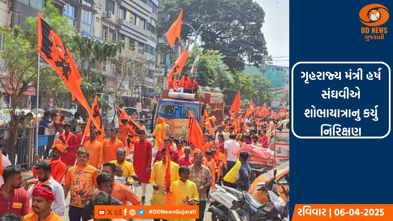 ઠેર ઠેર ભગવાન રામના જન્મની ઉજવણી,અમદાવાદમાં શોભાયાત્રાનું આયોજન