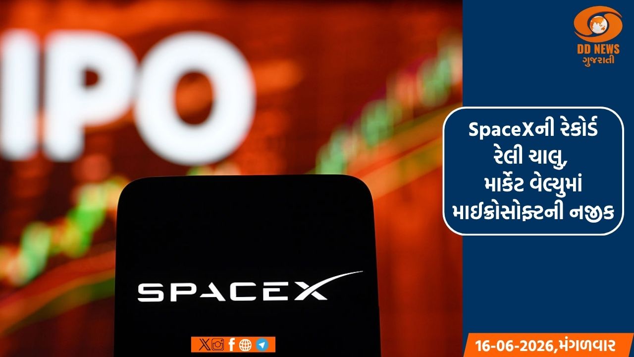 SpaceXની રેકોર્ડ રેલી ચાલુ, માર્કેટ વેલ્યુમાં માઈક્રોસોફ્ટની નજીક