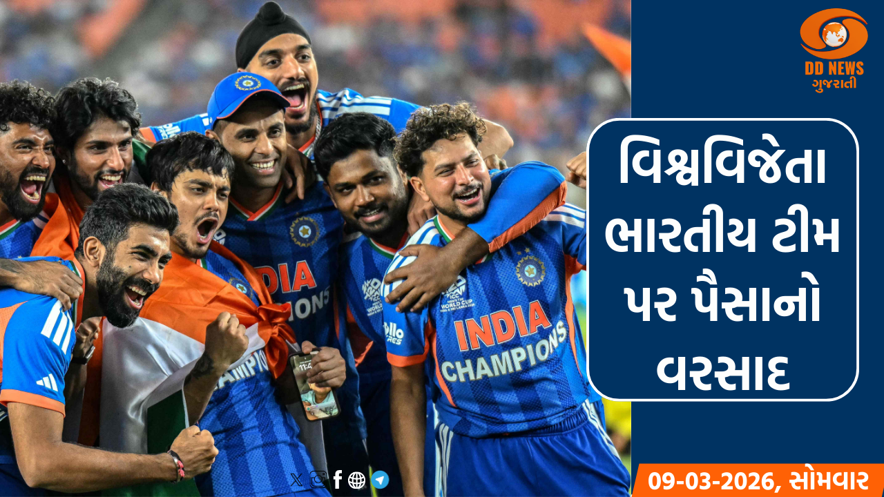 T20 વર્લ્ડ કપ: જાણો ચેમ્પિયન ભારત અને રનર્સ-અપ ન્યૂઝીલેન્ડને કેટલા રૂપિયા મળ્યા?