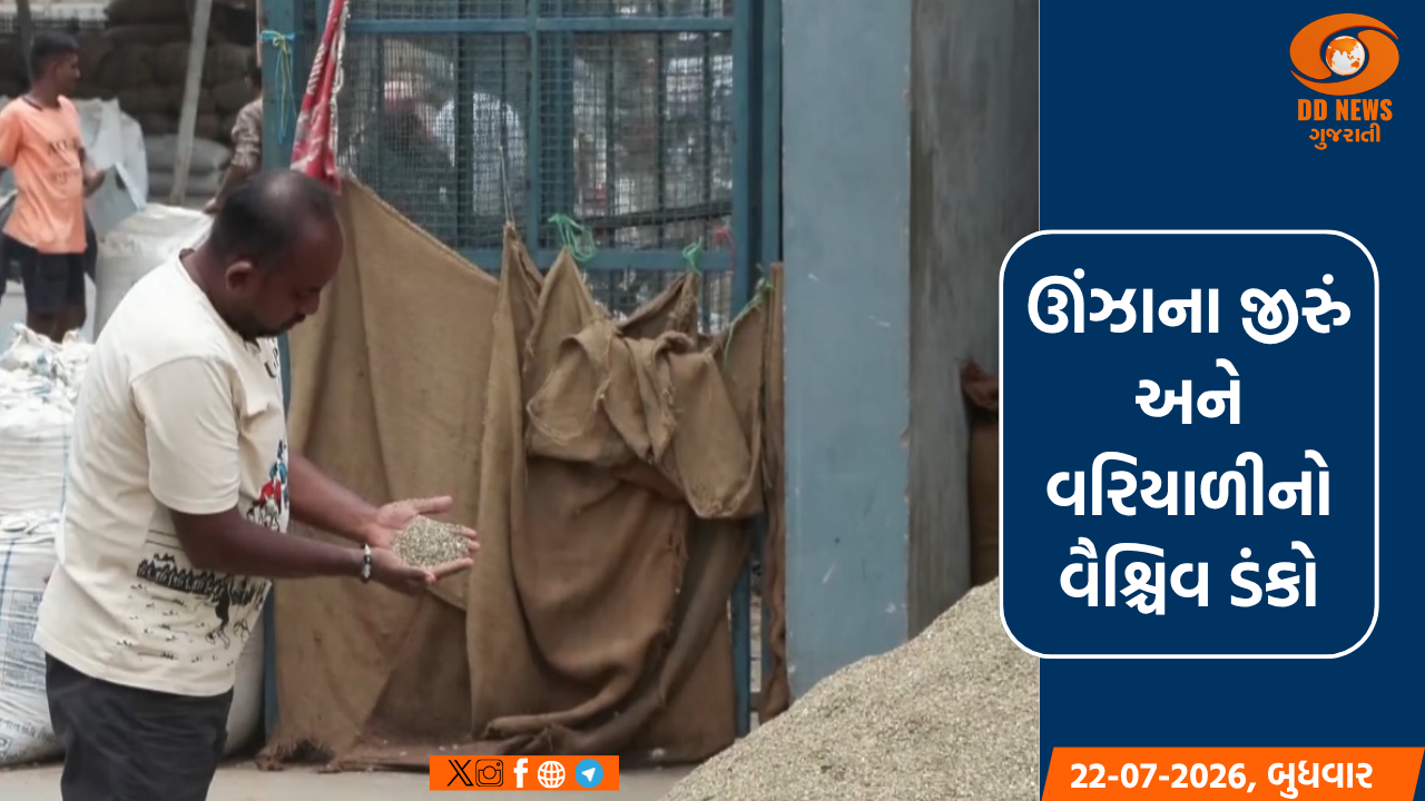 ઊંઝાના સુગંધિત જીરું અને વરિયાળીને સત્તાવાર 'IG ટેગ' એનાયત