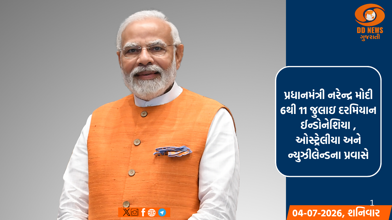 PM મોદી 6થી11 જુલાઇ દરમિયાન ઈન્ડોનેશિયા, ઓસ્ટ્રેલીયા અને ન્યુઝીલેન્ડના પ્રવાસે