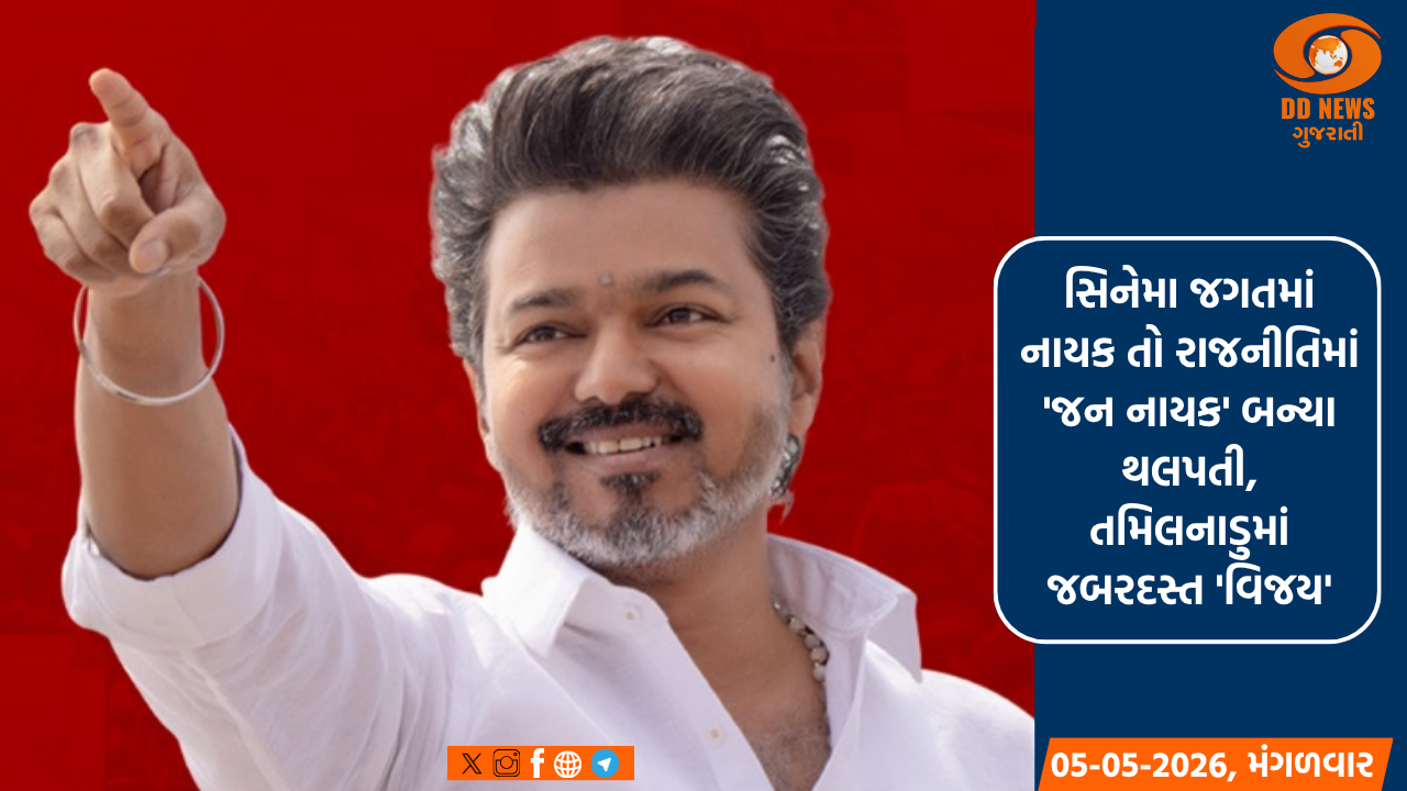 સિનેમા જગતમાં નાયક તો રાજનીતિમાં 'જન નાયક' બન્યા થલપતી, તમિલનાડુમાં જબરદસ્ત 'વિજય'