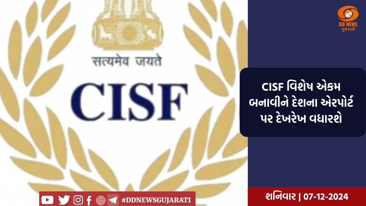 CISF વિશેષ એકમ બનાવીને દેશના એરપોર્ટ પર દેખરેખ વધારશે