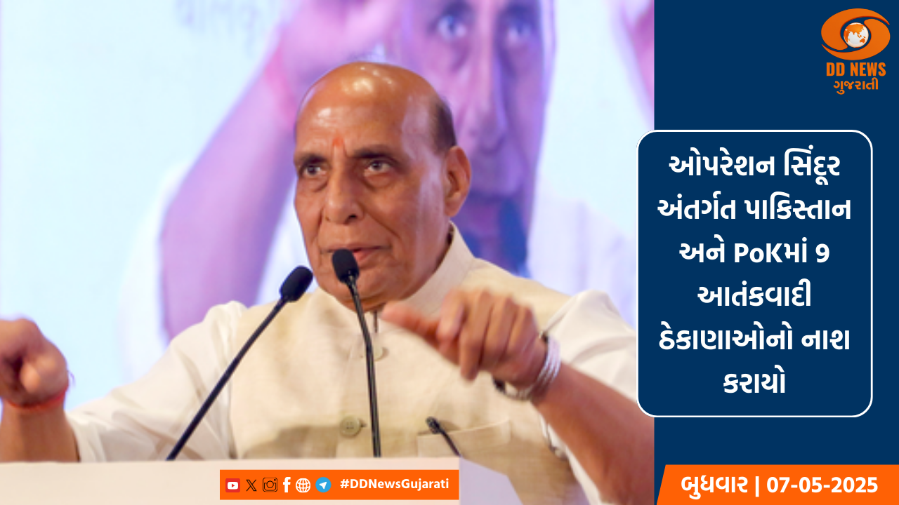 સંરક્ષણ મંત્રી રાજનાથ સિંહ અને કેન્યાના સંરક્ષણ મંત્રી  એડન બેર ડ્યુએલ વચ્ચે નવી દિલ્હીમાં દ્વિપક્ષીય બેઠક થઈ 